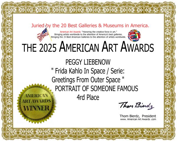 Kahlo Frieda in Space-american art award 2025-PEGGY LIEBENOW.jpg